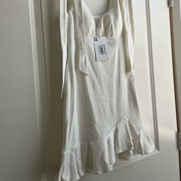 White Hello Molly Mini Dress - Picture 5 of 5